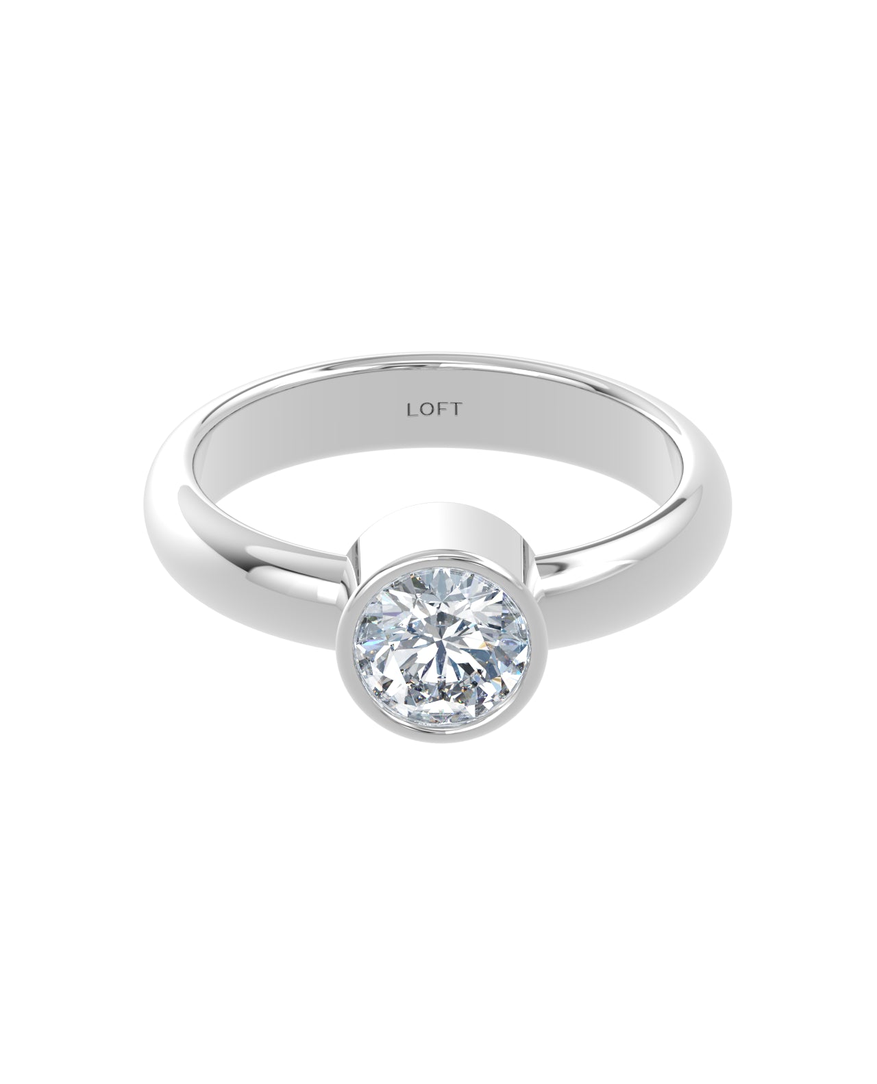 Anel Aspen - Diamante 1ct