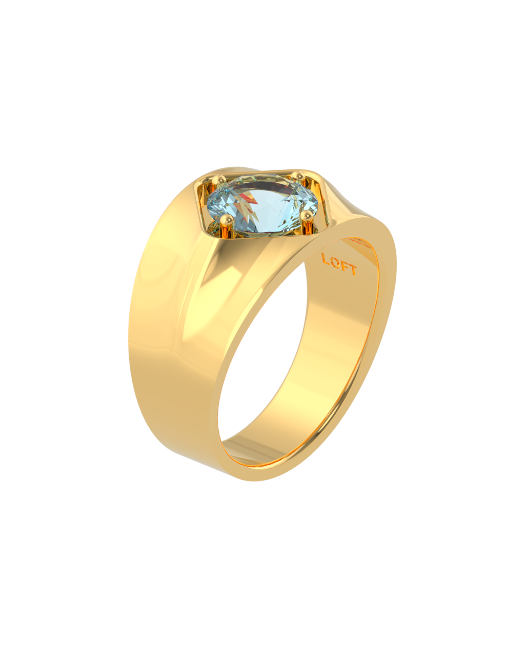 Anel Maldives - Topázio Sky