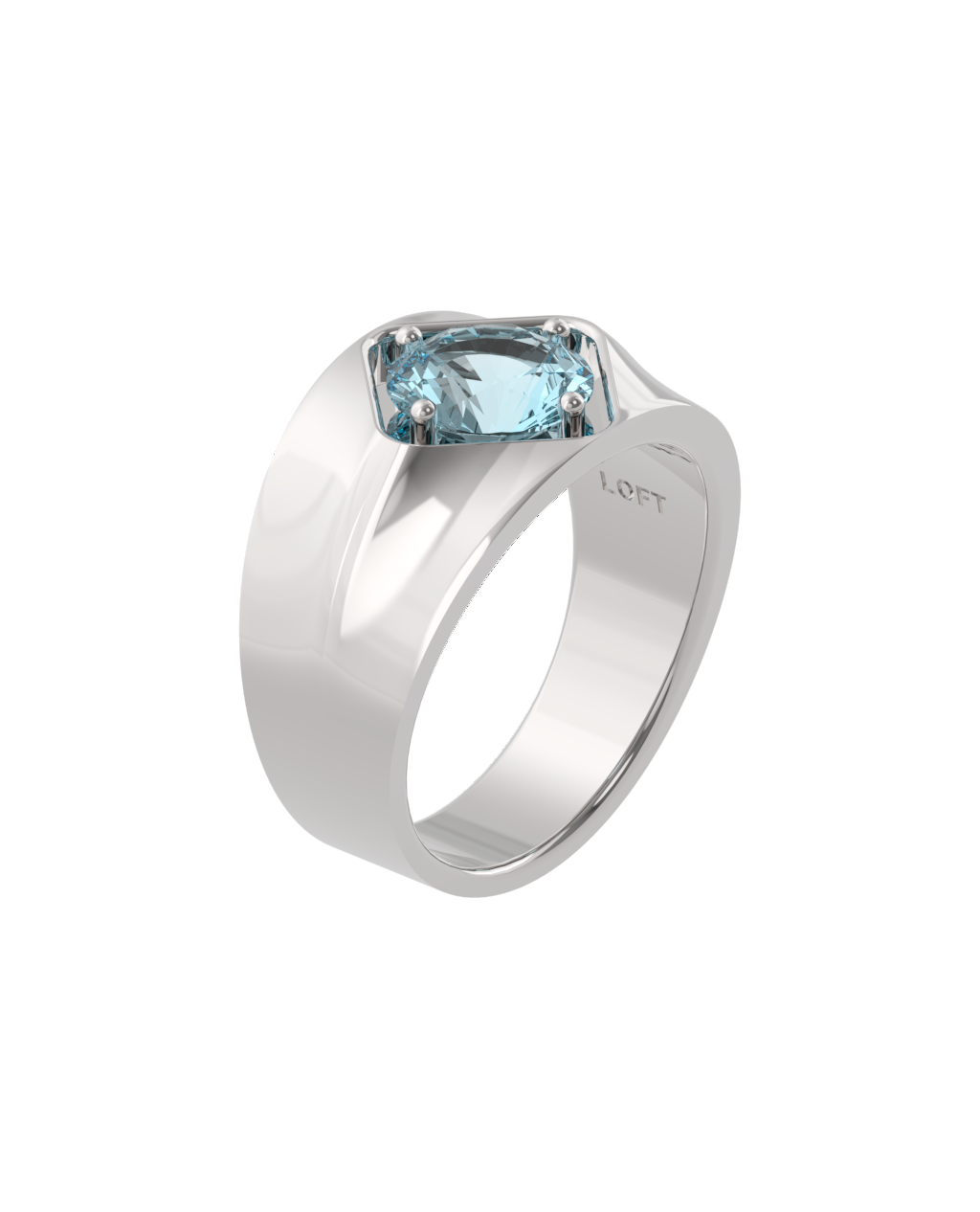 Anel Maldives - Topázio Sky