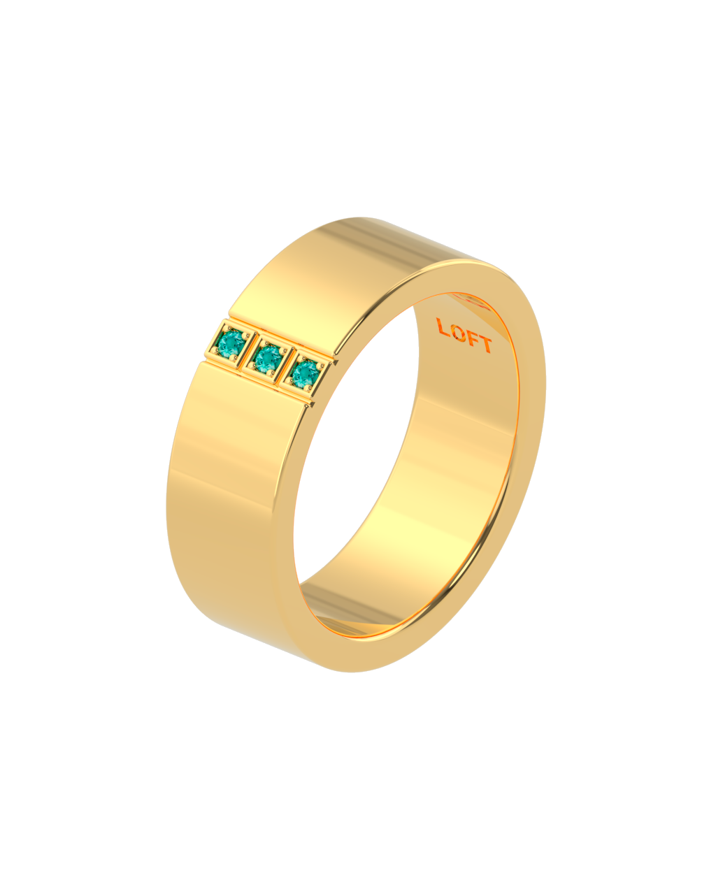 Anel Trois - Turmalina Paraíba