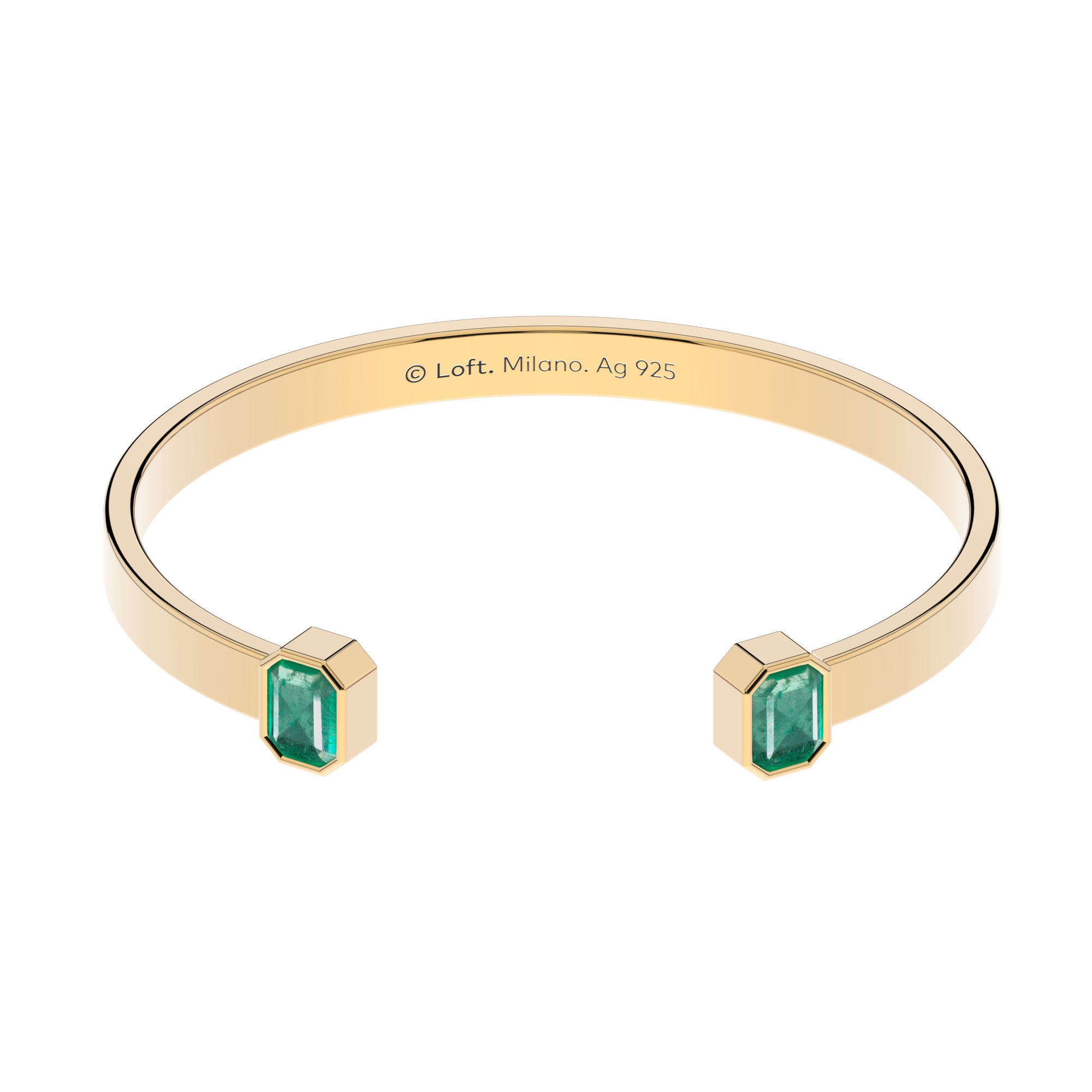Bracelete Milano - Esmeralda