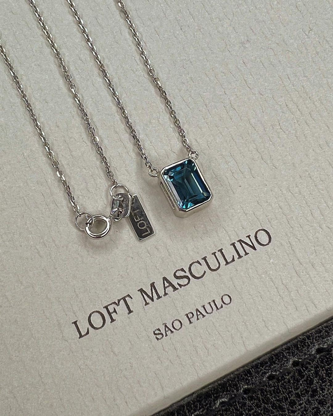 Colar Frame - London Blue