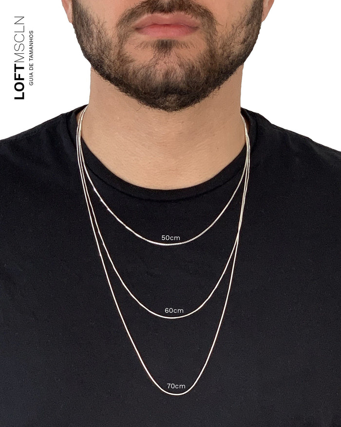 Colar Arc - Topázio Sky + Diamantes