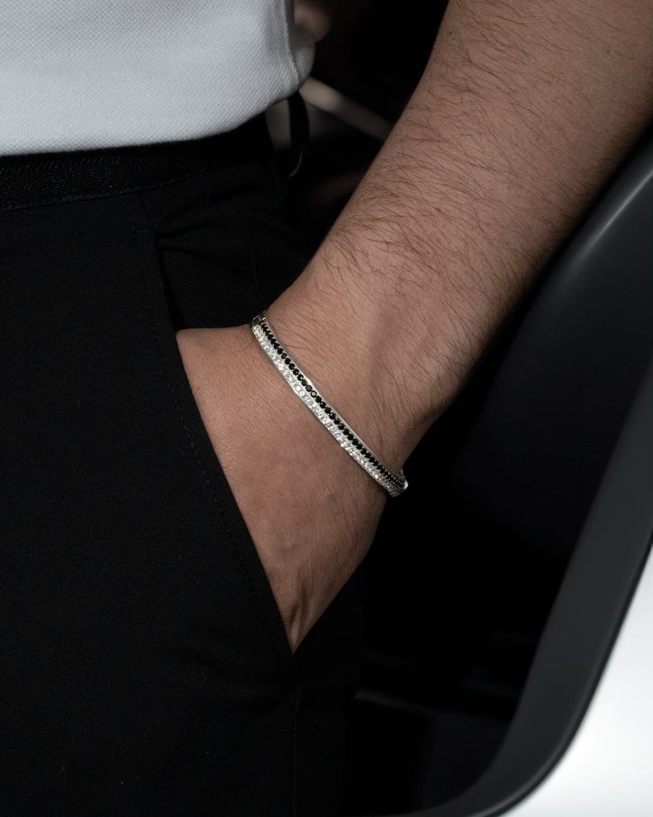 Pulseira Firenze - Black & White