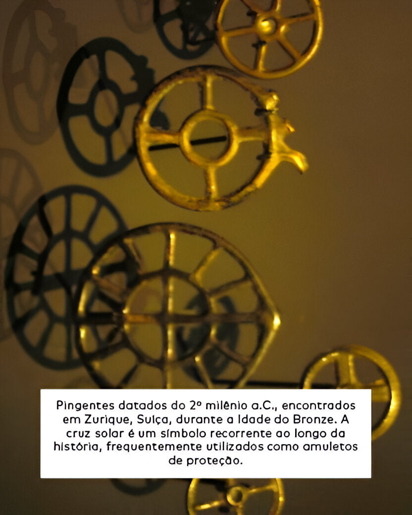 Pingente Arc - Topázio Sky + Diamantes