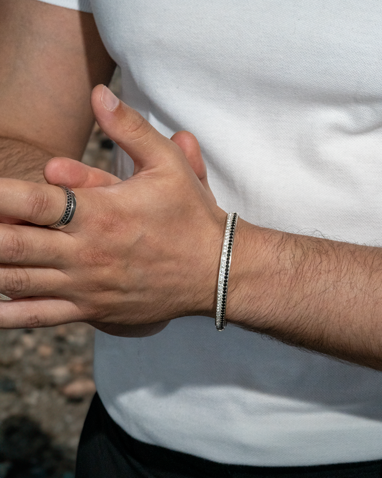 Pulseira Firenze - Black & White