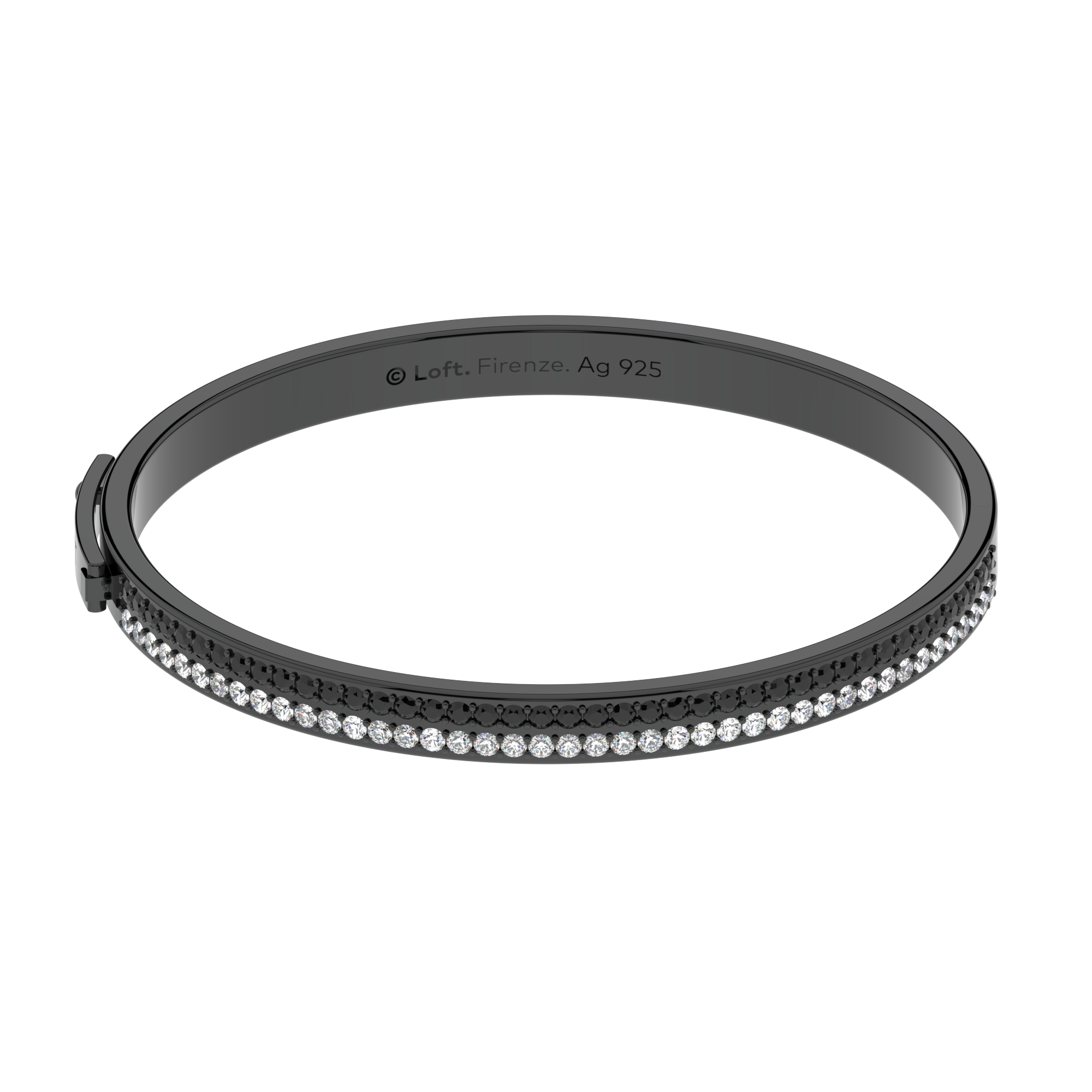 Pulseira Firenze - Black & White