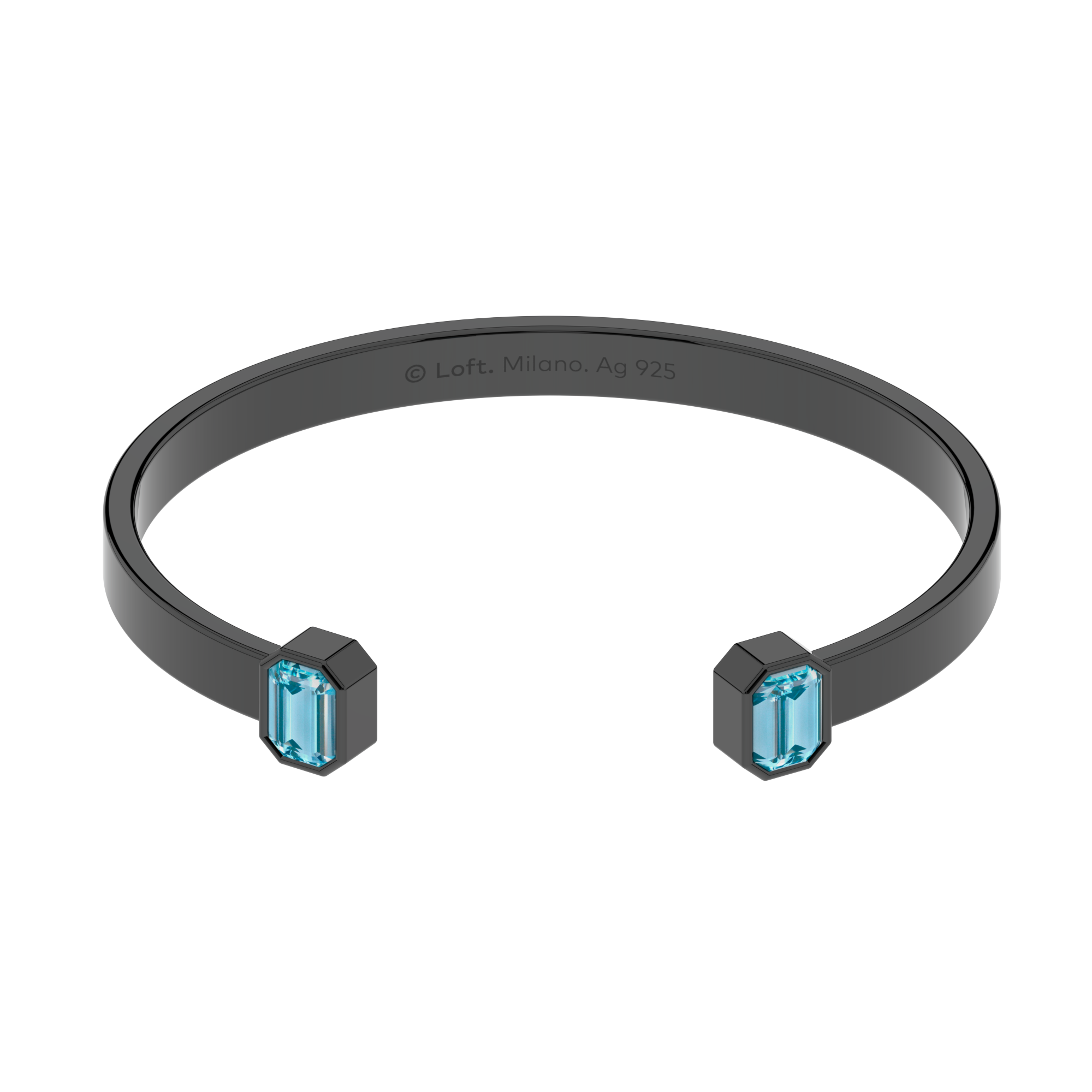 Bracelete Milano - Topázio Sky