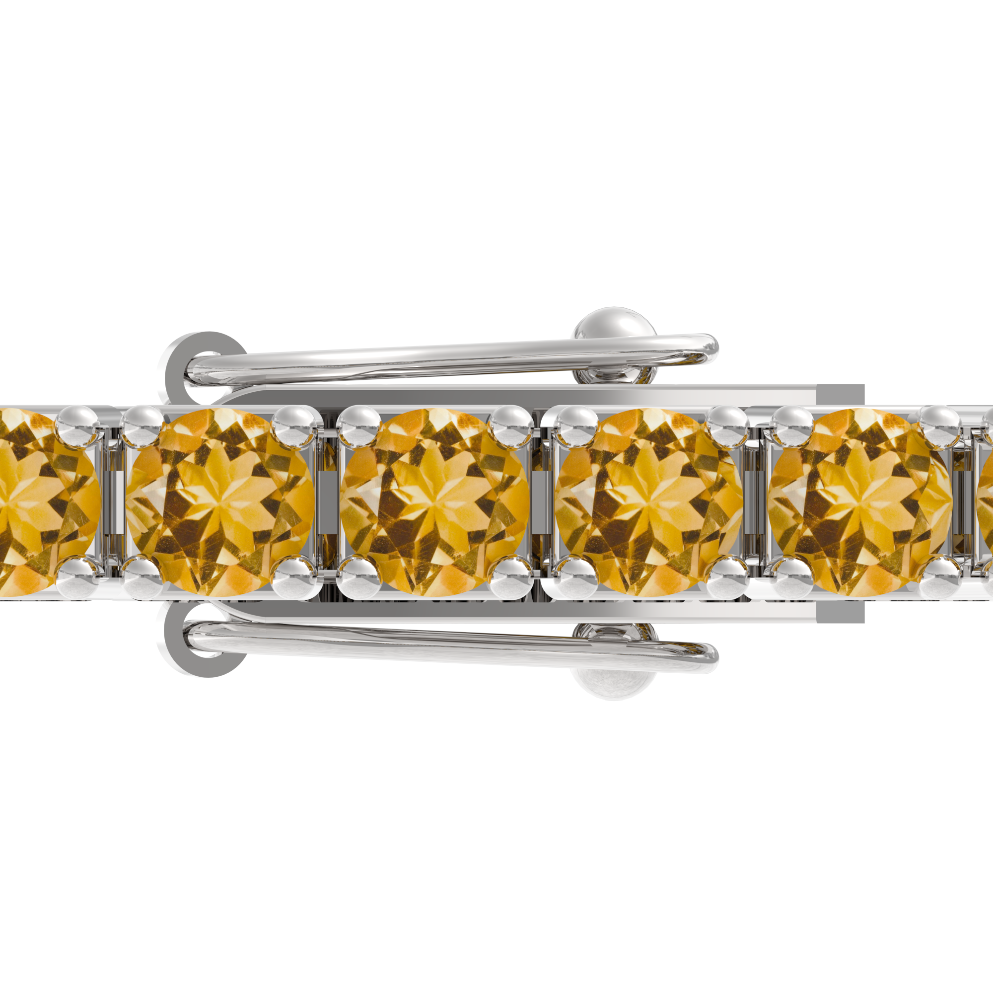 Pulseira Riviera Citrino 3mm