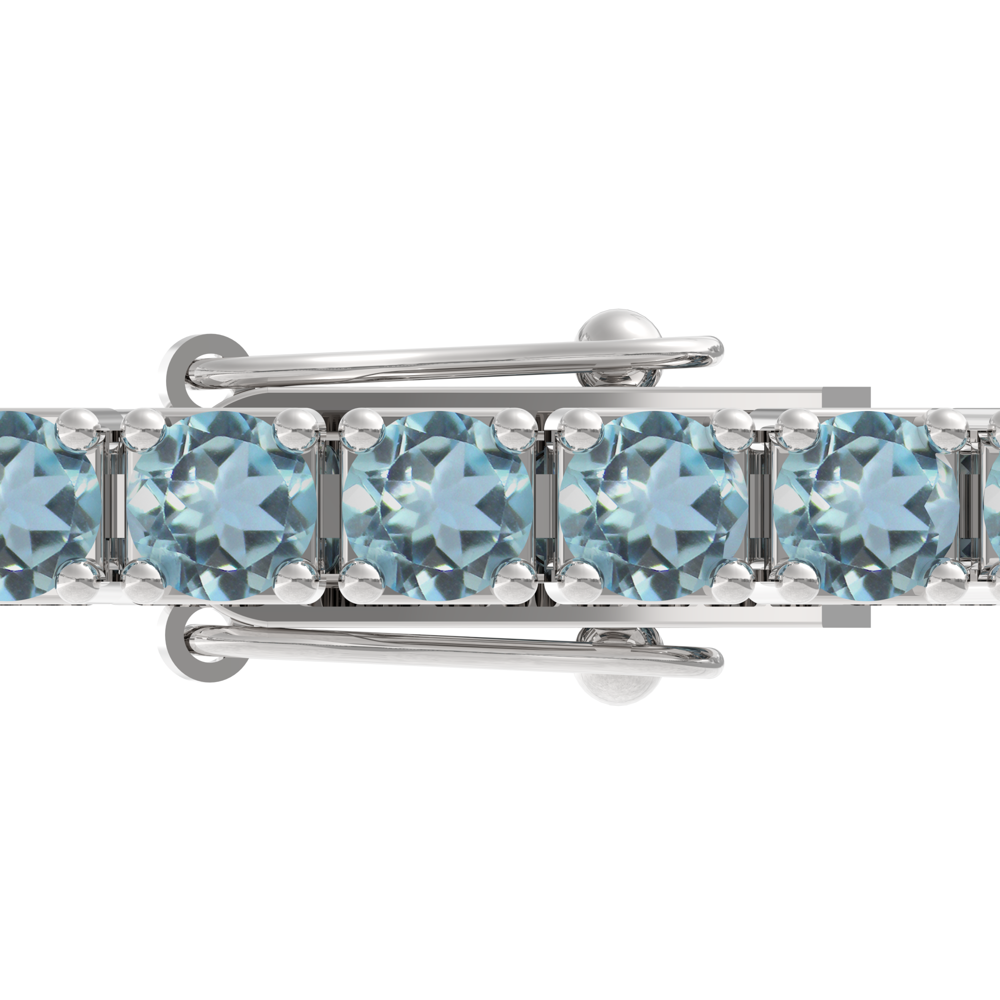Pulseira Riviera Topázio Sky 3mm