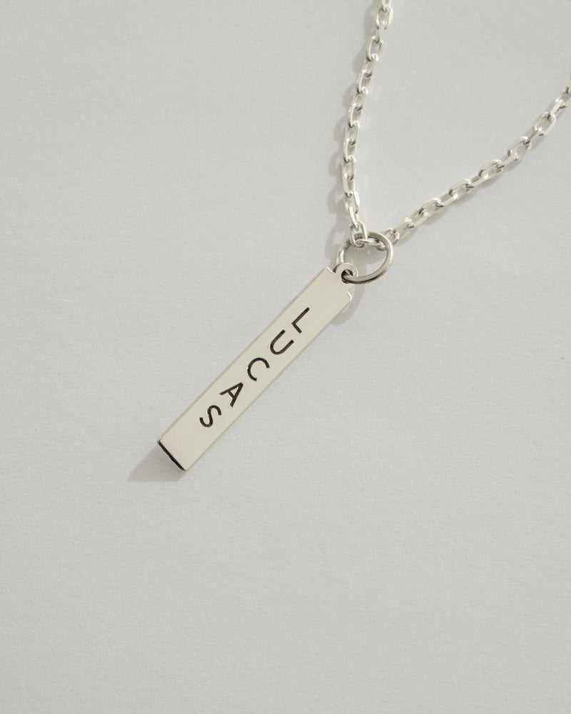 Colar Placa Nome Personalizado