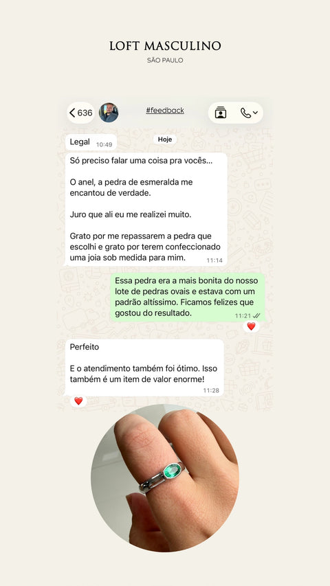 Depoimento de cliente