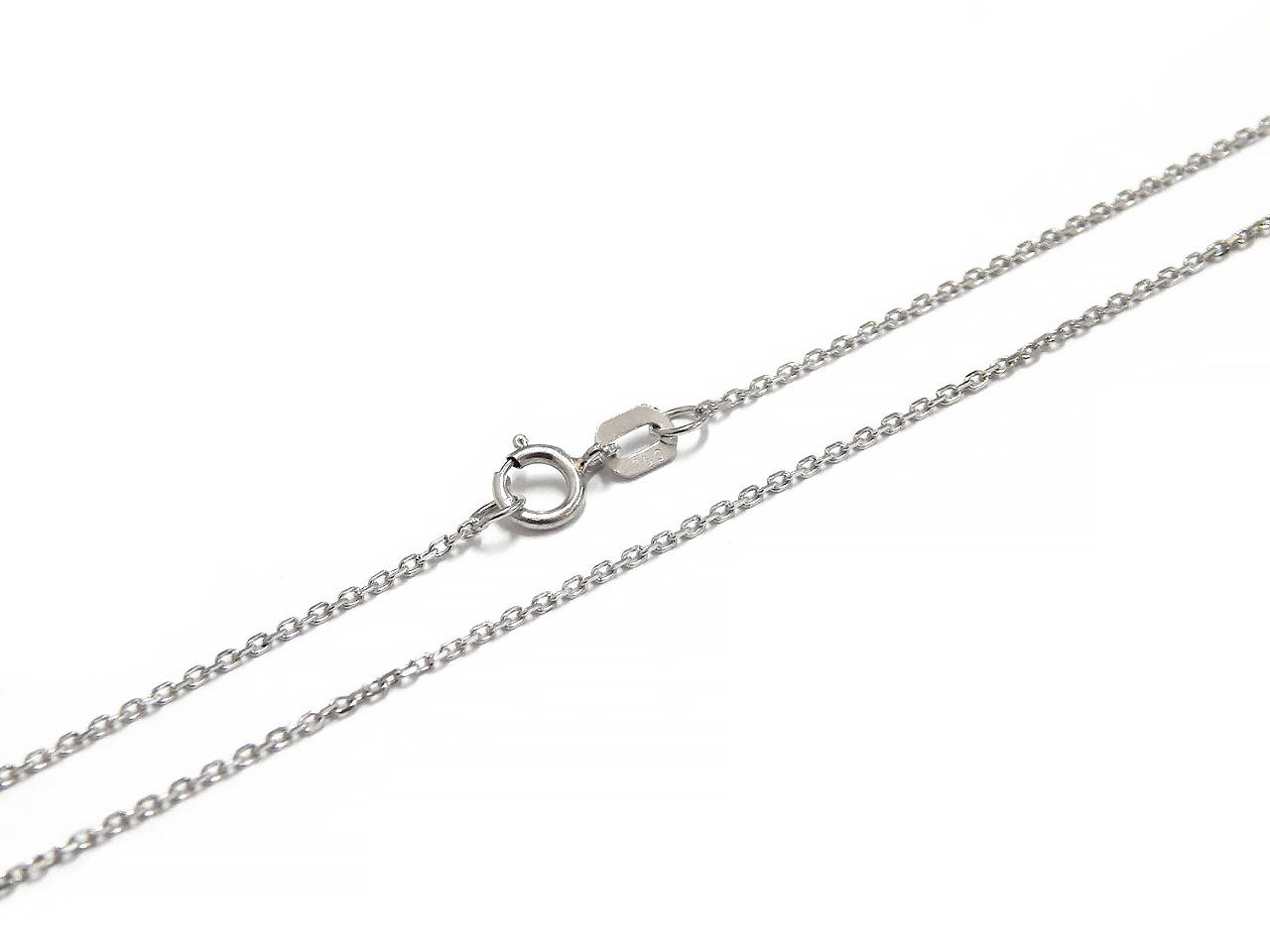 Corrente Cadeado – Ouro 18k Branco