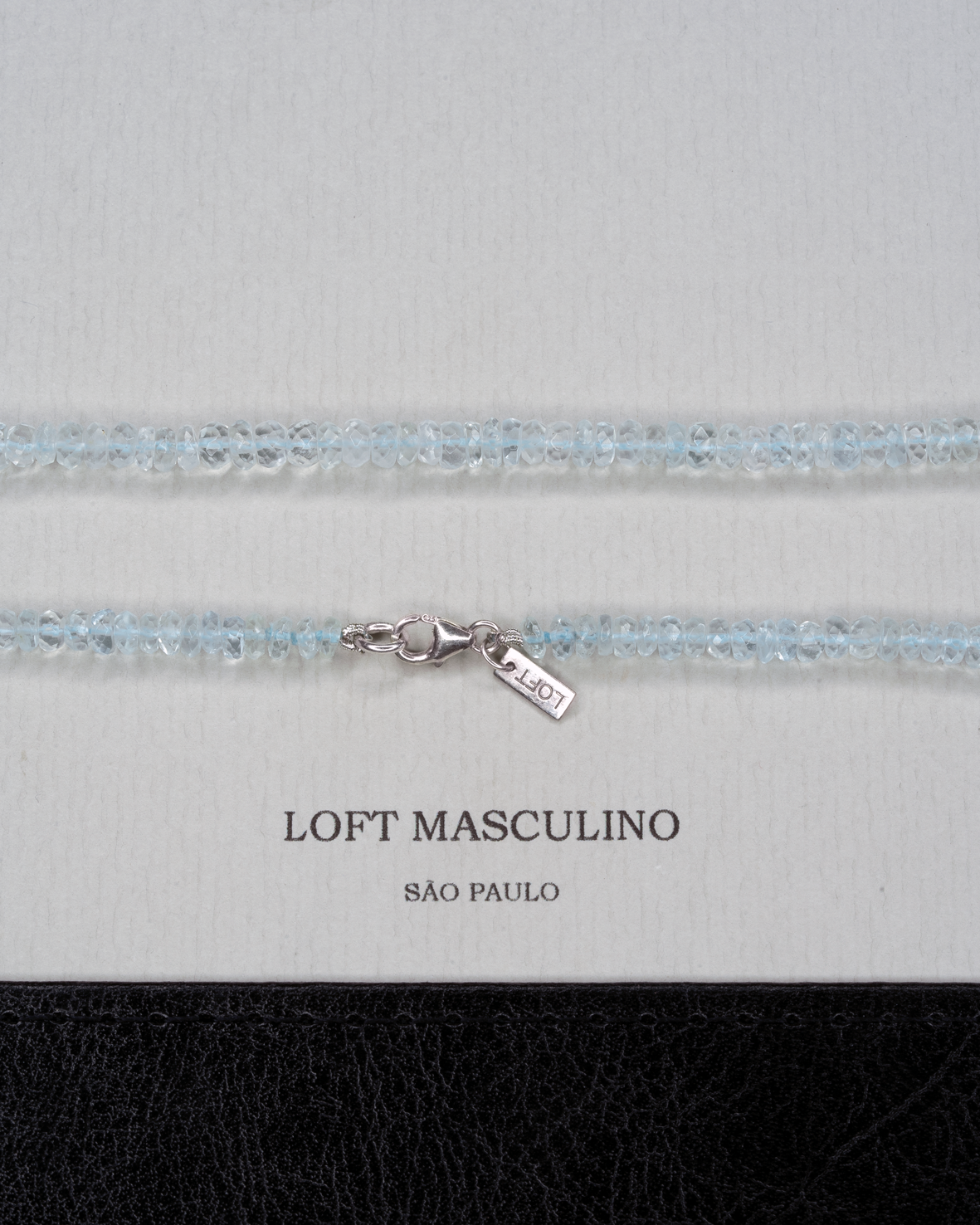 Colar Triton - Água Marinha