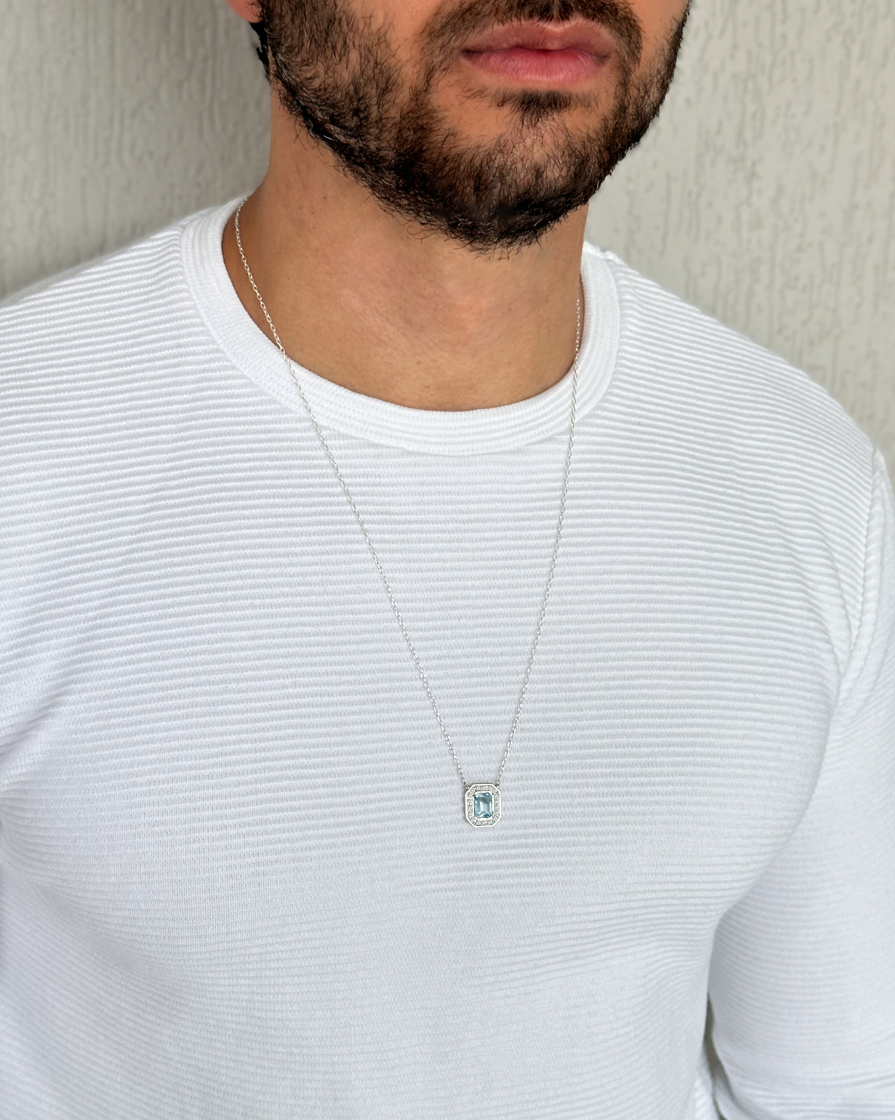 Colar Villa - Topázio Sky