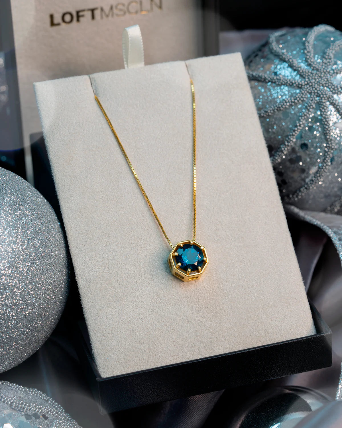 Pingente Octogonal London