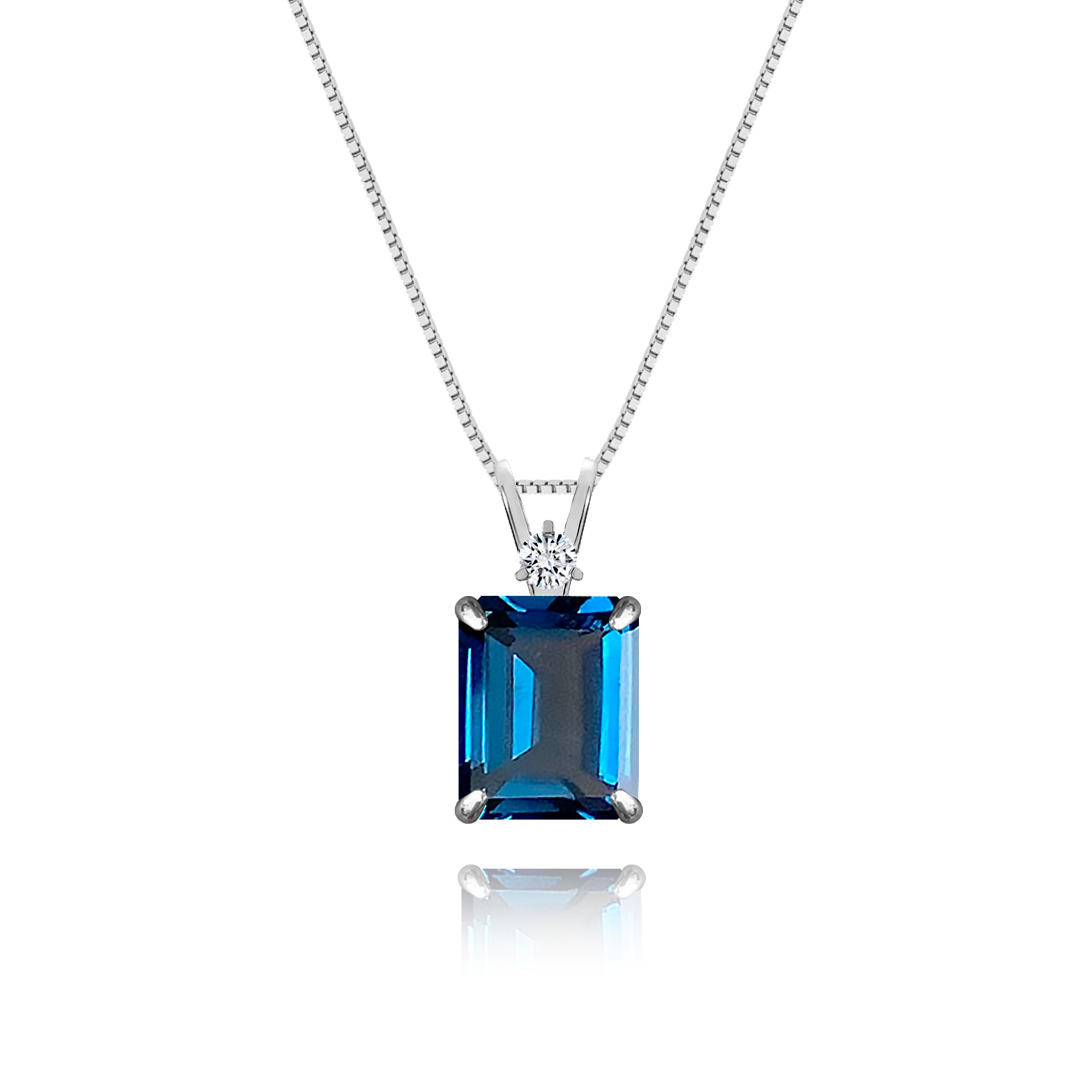 Colar Topázio London + Diamante