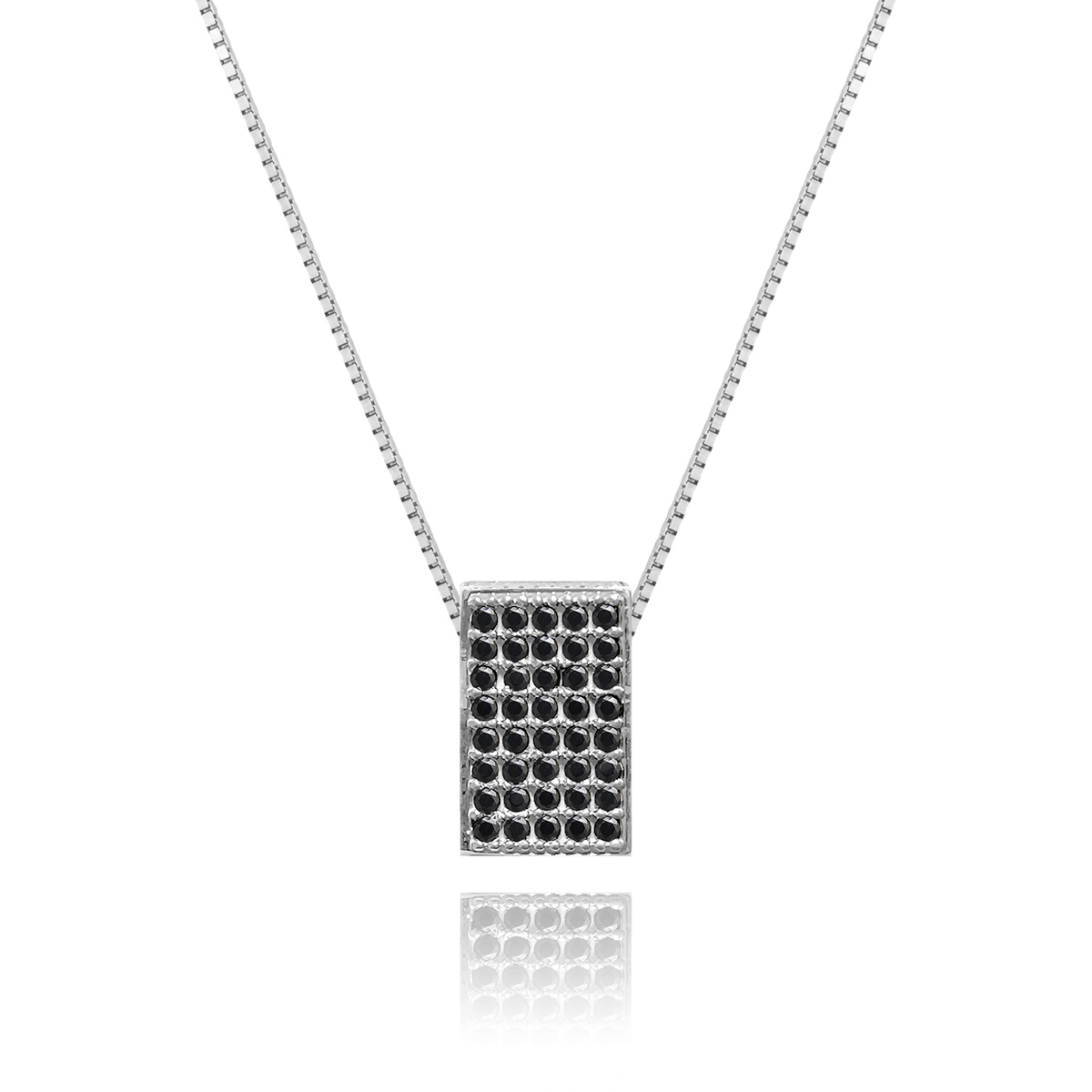 Colar Echo - Diamante Negro