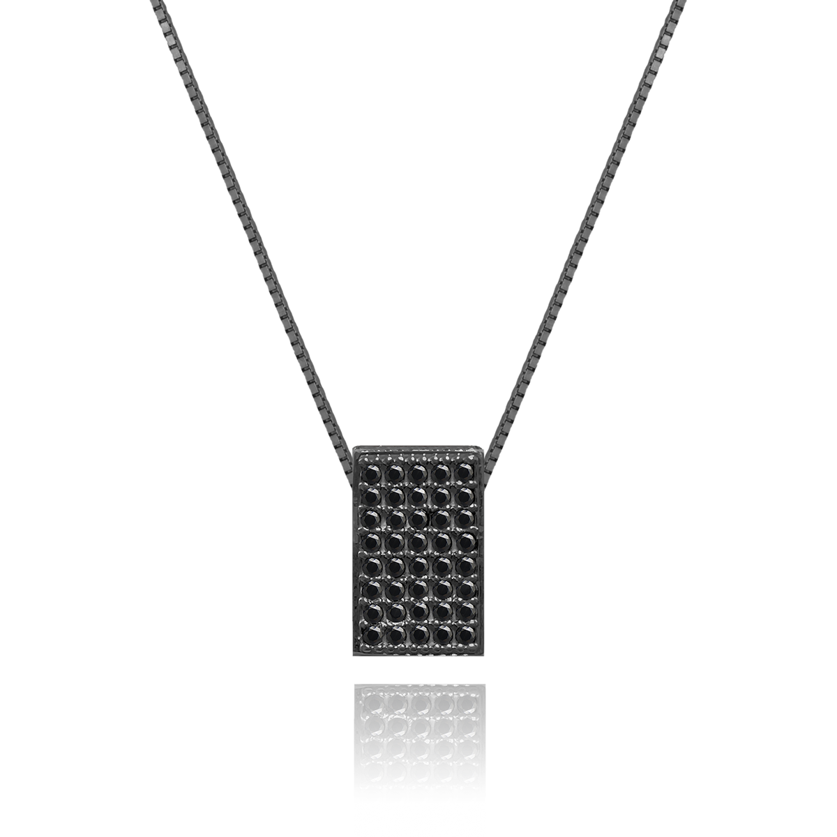 Colar Echo - Diamante Negro
