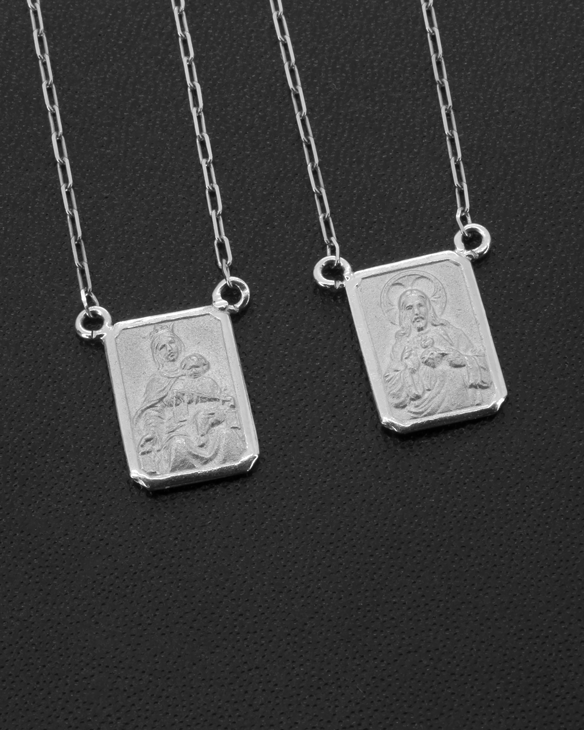 Escapulário Tradicional – Ouro Branco