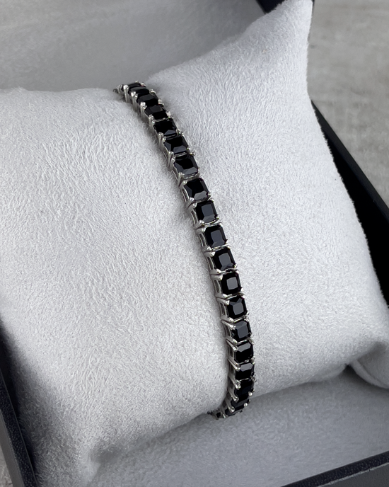 Pulseira Riviera Ônix 4mm