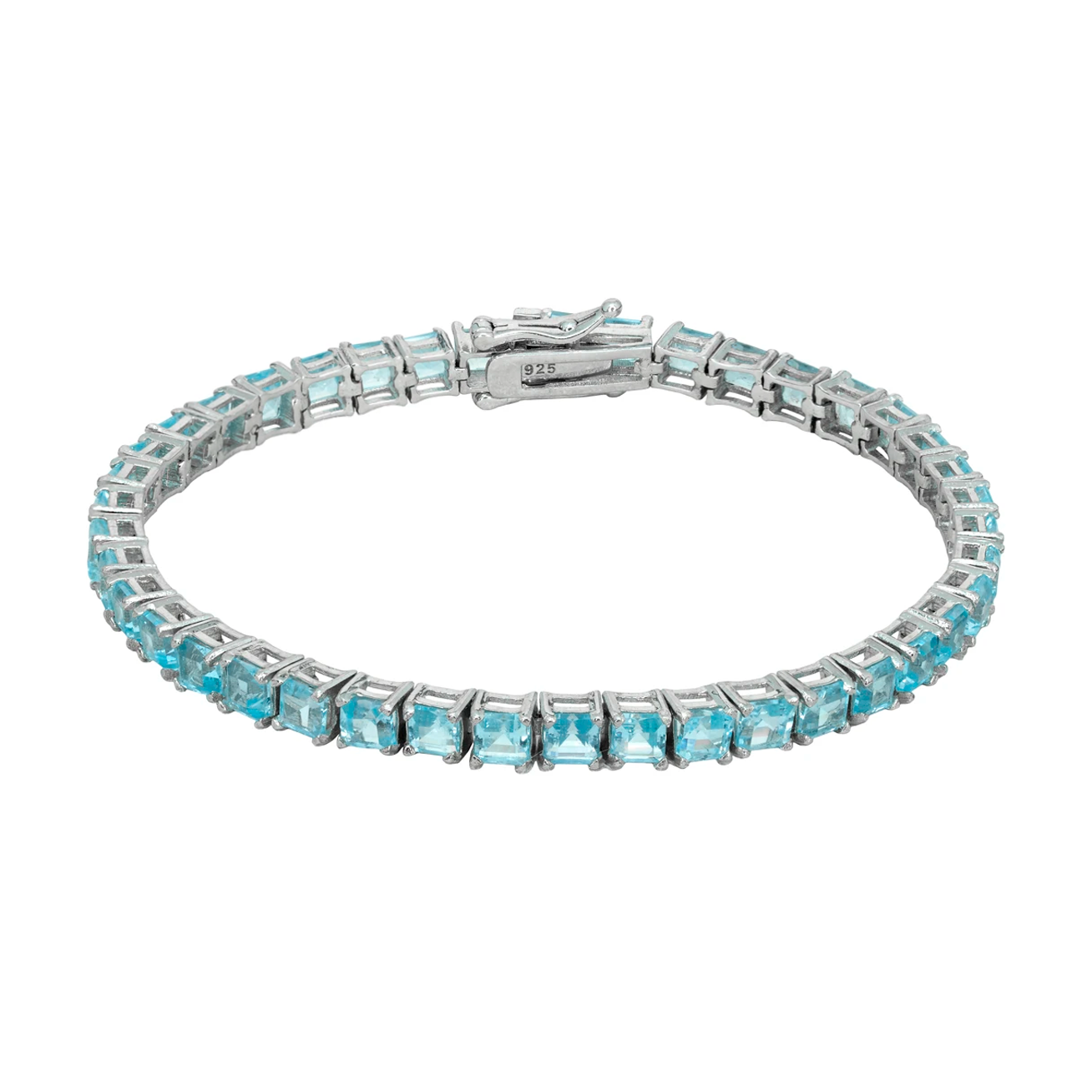 Pulseira Riviera Topázio Sky 4mm